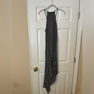 Popular Basic striped dress, form fitting